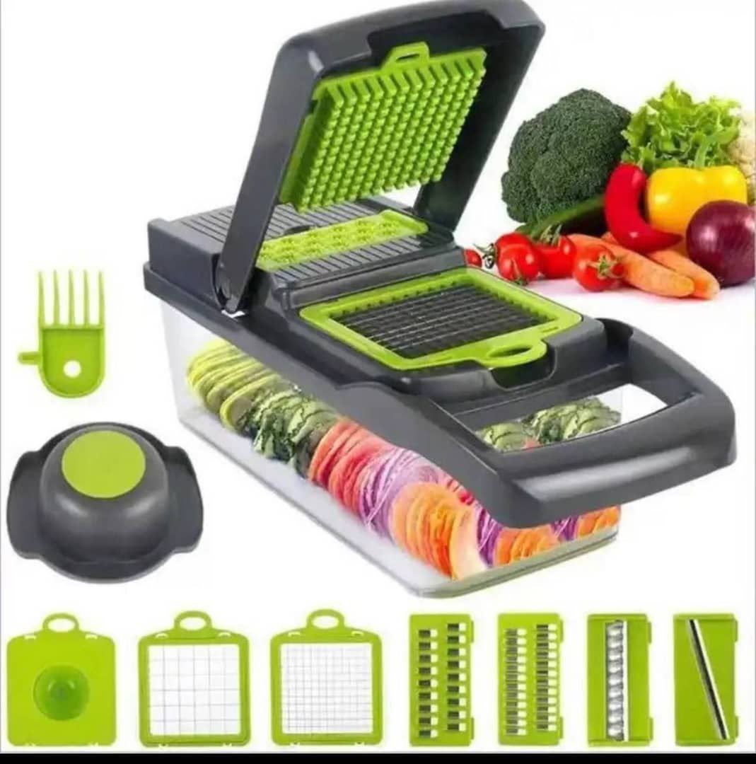 14IN1 VEGETABLE SLICER/CUTTER WITH SKIN PEELER