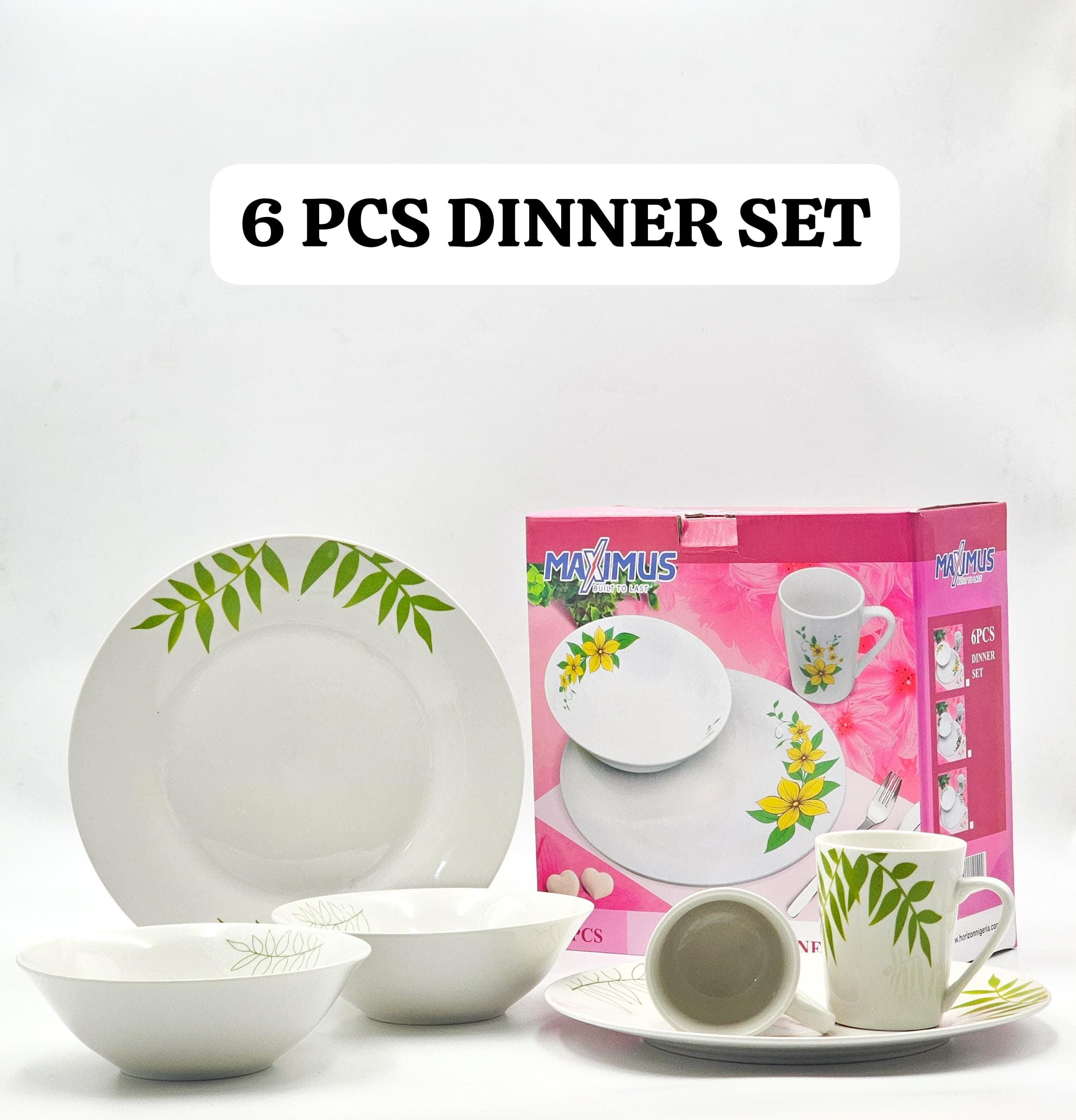 6pcs dinner sets