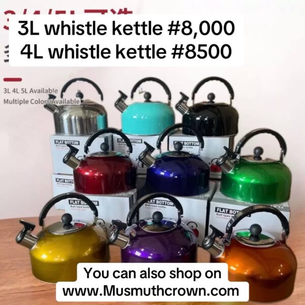 4L WHISTLE KETTLE