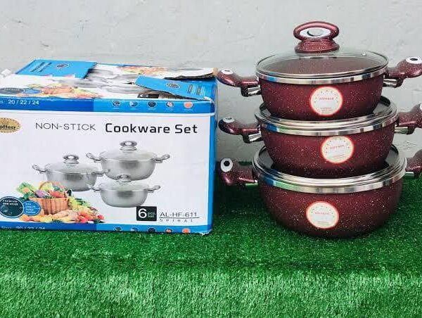 Hf 611 3pcs Nonstick pot