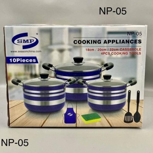 NP05..smp 10pcs nonstick pot