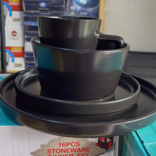 16PCS DINNER STONEWARE SET