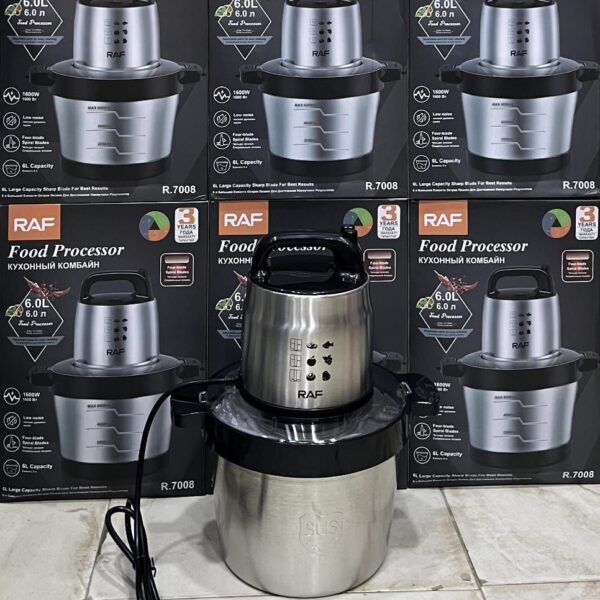 6LITRES RAF FOOD PROCESSOR/YAM POUNDER