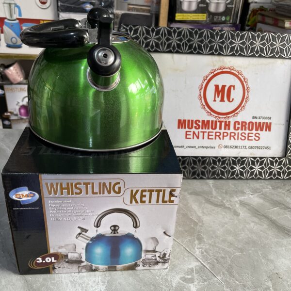 3L COLORED WHISTLE KETTLE
